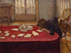 lezende vrouw